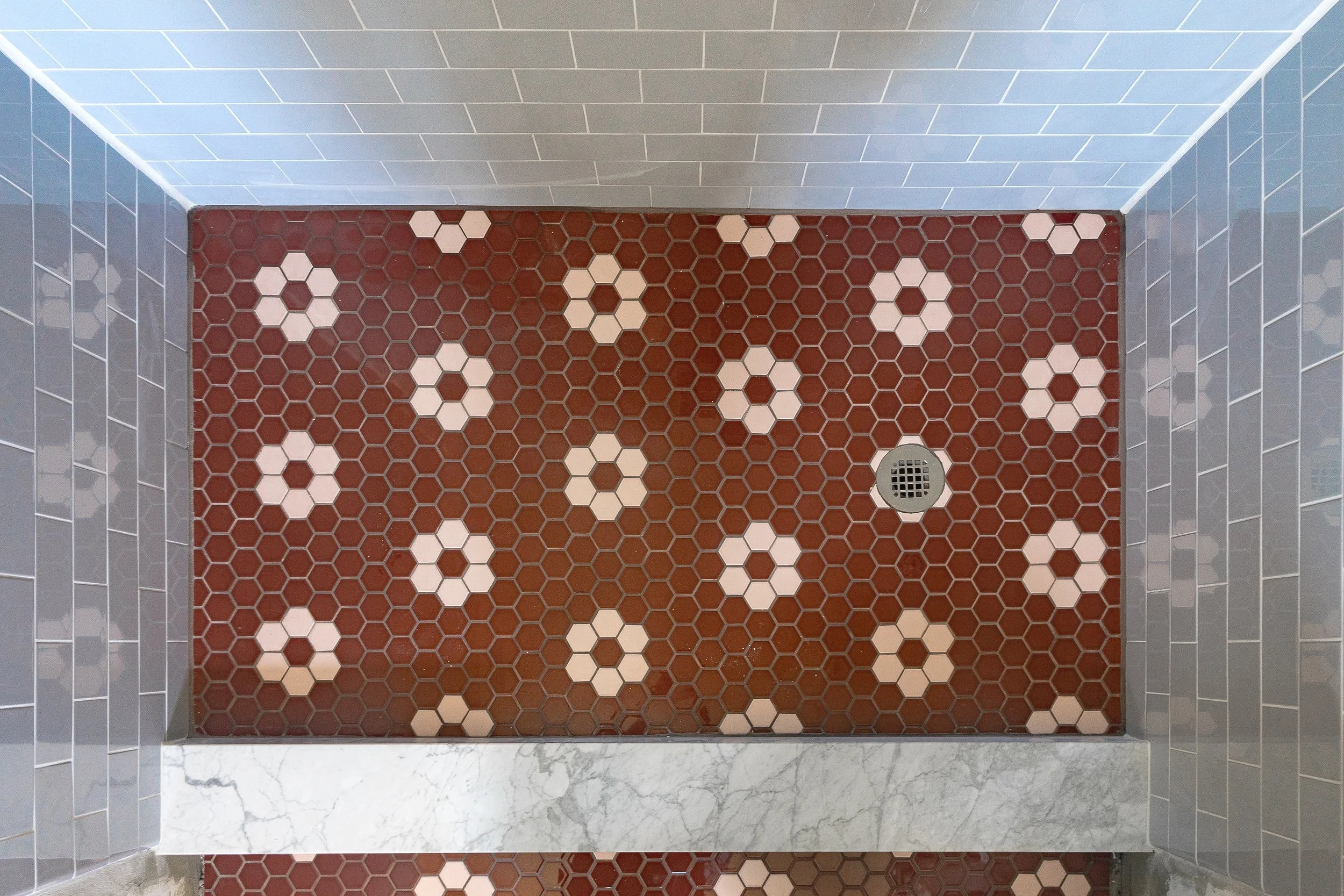 All About The Colorful Tile in the Primary Bathroom! — The Gold Hive
